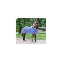 Horse Fleece Blanket, dark blue, in various sizes