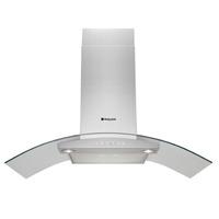 Hotpoint HDA95SAB 90cm Curved Glass Hood