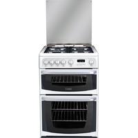 Hotpoint Cannon CH60GCIW 60cm Gas Double Oven in White
