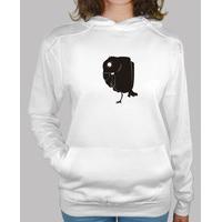 hooded crow 01 white women