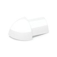 Homelux 6mm Quadrant Corners White Pack 2