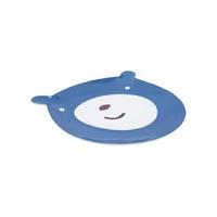Home bear shaped melamine plate - Blue
