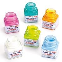 hobbyline brights porcelain paint pots pack of 6