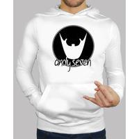 hoodie black knob circular logo