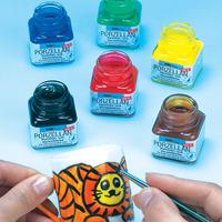 hobbyline porcelain paint pots box of 6