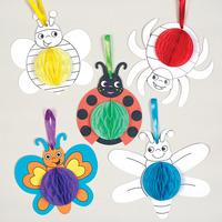 honeycomb colour in bugs pack of 5