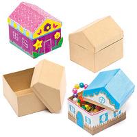 House Craft Boxes (Pack of 4)