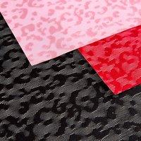 Hotfix Lace - Cheetah Pink, Cheetah Black and Cheetah Red 12x12 Pack 373345