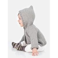 Honey Bear Hoodie & Sweetie Socks in Spud & Chloe Outer