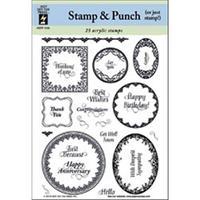 Hot Off The Press Acrylic Stamps 6X8 Sheet 232972
