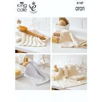 Home Knits in King Cole Big Value Recycled Cotton Aran (4147)