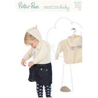 Hooded Sweaters in Peter Pan Merino Baby DK (P1181) Digital Version