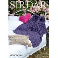 Home Accessories in Sirdar Gorgeous (7962)