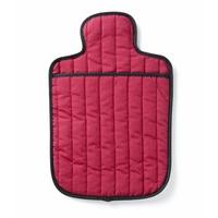 Hotties Quilted Microwavable Hot Water Bottle - Burgundy