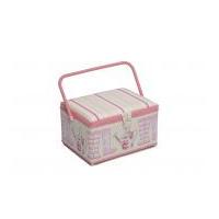 Hobby & Gift Garden Tools Large Sewing Box Pink