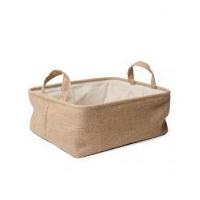 Hobby & Gift Large Hessian Nested Storage Bag Natural