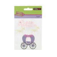 Hobbycraft Papercraft Toppers Princess and Carriage