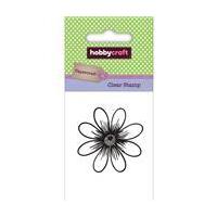 Hobbycraft Mini Clear Stamp Daisy