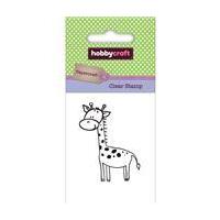 hobbycraft mini clear stamp giraffe