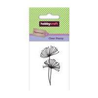 Hobbycraft Mini Clear Stamp Thistle