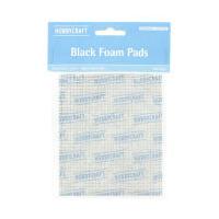 Hobbycraft Black Foam Pads 3 mm x 3 mm x 3 mm