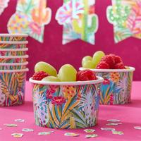 hot summer party treat tubs