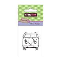 hobbycraft mini clear stamp retro van