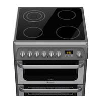 Hotpoint HUE61GS 60cm ULTIMA Electric Cooker in Graphite Double Oven