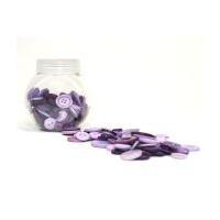 Hobbycraft Button Jar Purple