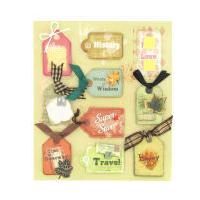 Hobbycraft 3D Toppers Tags Multi Pack Assorted