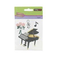 Hobbycraft Papercraft Toppers Piano