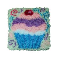 Hobbycraft Rug Kit Cupcake 30cm