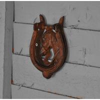 Horseshoe Door Knocker by Larchwood Forge