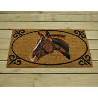 Horse Portrait Coir Doormat by Gardman