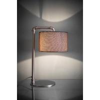 Hotel Table Lamp in Mat Nickel by Garden Trading