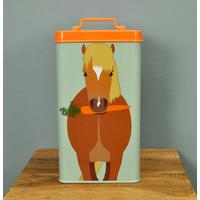 Horse Treat Feed Storage Tin Container by Burgon & Ball