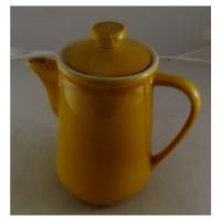 Honiton Pottery yellow Coffee Pot