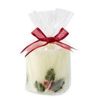 Holly & Berries Pillar Candle