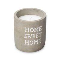 Home Sweet Home Concrete Vanilla Jar Candle