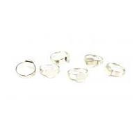 hobby crafting fun finger ring with top jewellery findings silver