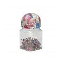 Hobby & Gift Clear Jar of Pins with Pincushion Lid