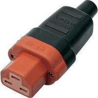 Hot wire connector C21 ATT.LOV.SERIES_POWERCONNECTORS 444 Socket, straight Total number of pins: 2 + PE 16 A Black, Red