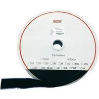 Hook-and-loop tape stick-on Hook pad (L x W) 25000 mm x 100 mm Black Fastech T0210099990225 25 m