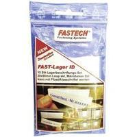 Hook-and-loop label patches stick-on White Fastech 610-010-Bag 10 pc(s)