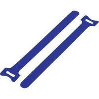 Hook-and-loop cable tie for bundling Hook and loop pad (L x W) 125 mm x 12 mm Blue KSS MGT-125BE 1 pc(s)