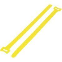 Hook-and-loop cable tie for bundling Hook and loop pad (L x W) 125 mm x 12 mm Yellow KSS MGT-125YW 1 pc(s)