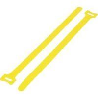 Hook-and-loop cable tie for bundling Hook and loop pad (L x W) 150 mm x 10 mm Yellow KSS MGT-150MYW 1 pc(s)