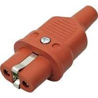 Hot wire connector ATT.LOV.SERIES_POWERCONNECTORS 344 Socket, straight Total number of pins: 2 + PE 16 A Red Kalthoff