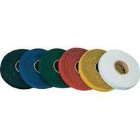 Hook-and-loop tape for bundling Hook and loop pad (L x W) 25000 mm x 25 mm Green Fastech T0602503351125 25 m