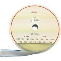 Hook-and-loop tape stick-on Loop pad (L x W) 25000 mm x 50 mm White Fastech T0105000000225 25 m